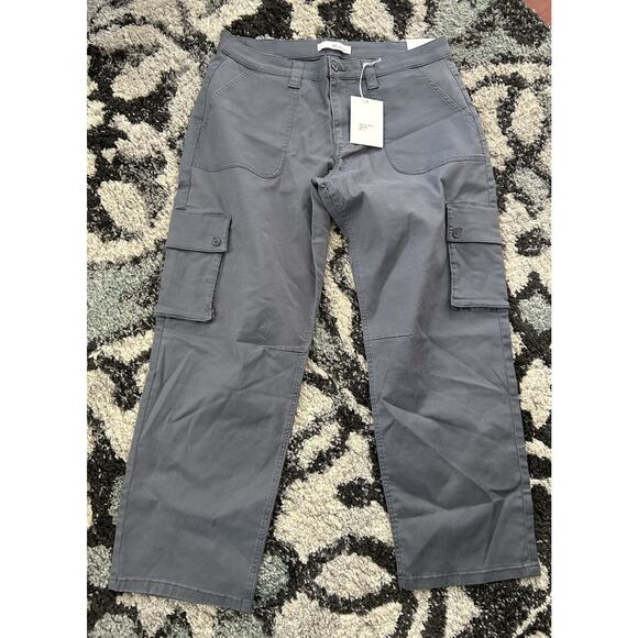 KanCan Pants - Kancan Grey Cargo Styled Pants Size 12 NWT